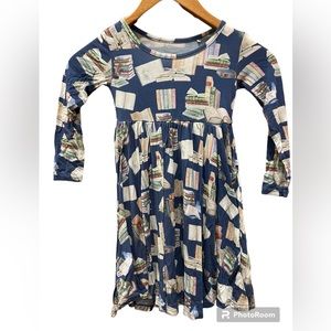 Posh Peanut library book kids dress in size 5T
